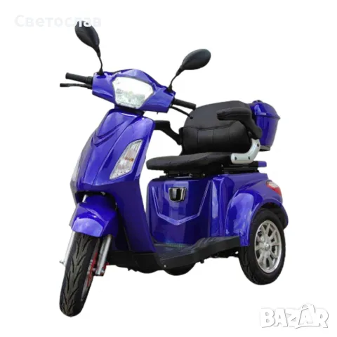 Електрическа триколка модел VISTA 408-1 синя 1500W с документи за КАТ, снимка 5 - Мотоциклети и мототехника - 39451726