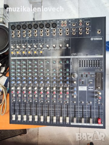 Yamaha EMX5014C 14-channel 1000W Powered Mixer - Аудио Миксер с вграден усилвател /МНОГО ДОБЪР/, снимка 4 - Ресийвъри, усилватели, смесителни пултове - 41262998