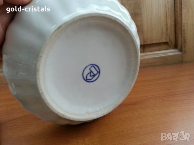 Стар български порцелан купа, снимка 2 - Антикварни и старинни предмети - 34418660