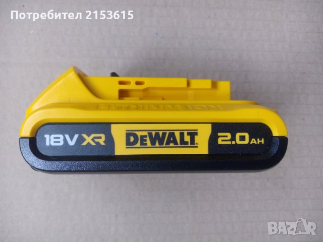 Oригинална Акумулаторна батерия DeWALT 18V XR 2.0Ah DCB183, снимка 2 - Други инструменти - 42316350