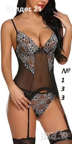 Еротичен секси дамски корсет с жартиери., снимка 3 - Корсети, бюстиета, топове - 33728892