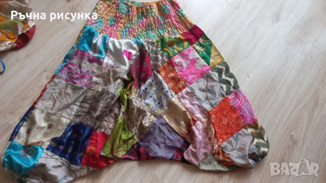 Оригинални копринени индийски шалвари по 30лв /брой, снимка 15 - Панталони - 50994977