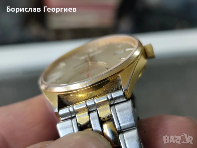 Механичен часовник atlantic worldmaster 25 jewels automatic, снимка 5 - Мъжки - 53190654