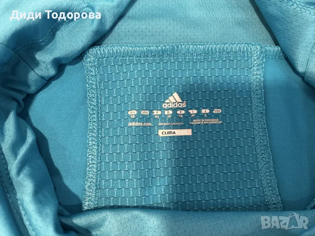 Дамска спортна тениска Adidas Climacool / Яка тип поло /, снимка 5 - Тениски - 56149185
