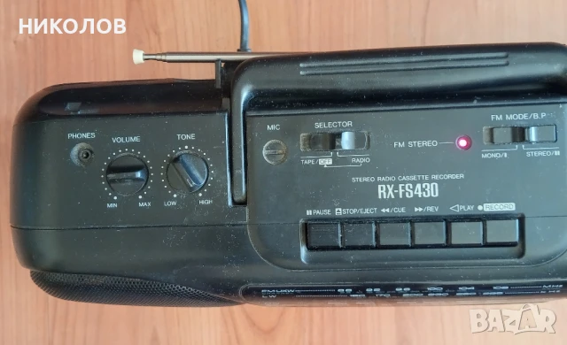 радио-касетофон PANASONIC , снимка 3 - Радиокасетофони, транзистори - 51340339