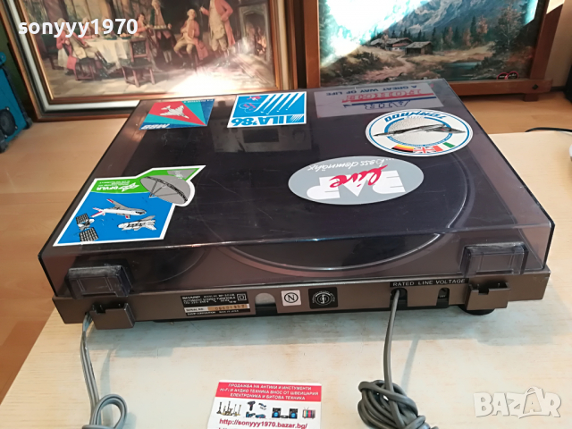 sharp dd made in japan 2903220953, снимка 12 - Грамофони - 36265576