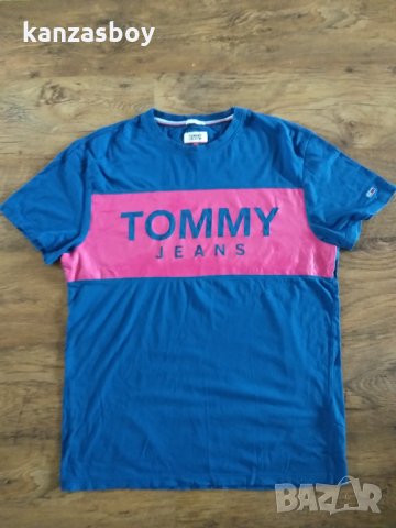 tommy hilfiger - страхотна мъжка тениска, снимка 5 - Тениски - 35962531
