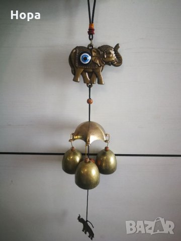 Вятърен звънец от метал Слонче , снимка 6 - Други - 35950768