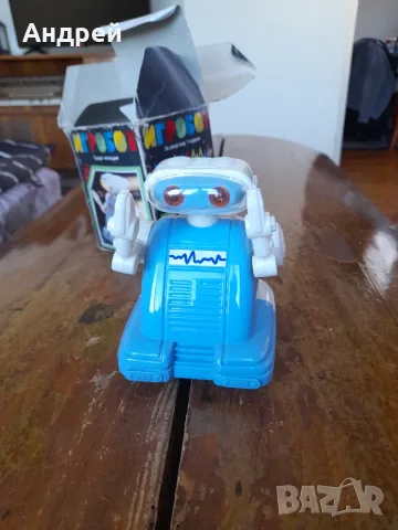 Стара играчка Робот Игробот, снимка 3 - Други ценни предмети - 56019701