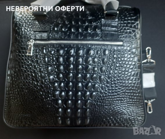 ЛУКСОЗНА БИЗНЕС ЧАНТА ЗА ЛАПТОП 30cm*33cm*14cm, снимка 6 - Чанти - 44451066