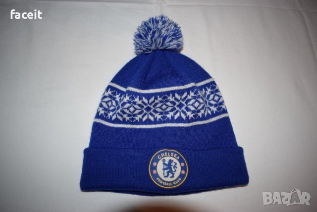 Chelsea FC - Official product - Страхотна зимна шапка - 100% ориг. / Челси / Футболна, снимка 2 - Шапки - 38887787