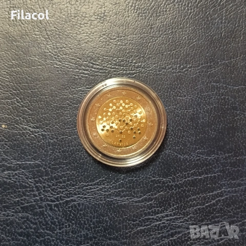 2 евро Латвия 2022 Финансова грамотност UNC