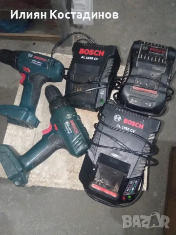 Bosch 18 v, винтоверти и зарядни