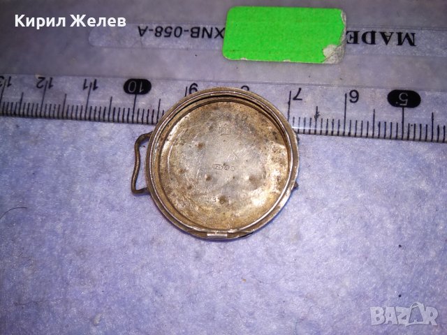 СРЕБЪРНИ ДОЛЕН КАПАК с РАМКА - СРЕБРО 925 от МНОГО СТАР РЕТРО МОДЕЛ РЪЧЕН ЧАСОВНИК 36456, снимка 14 - Антикварни и старинни предмети - 39653944