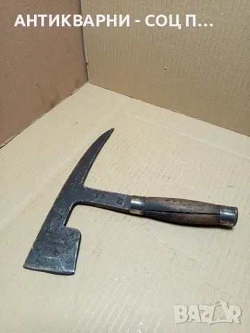 Старо Ръчно Ковано Немско Сечиво., снимка 4 - Антикварни и старинни предмети - 49509248