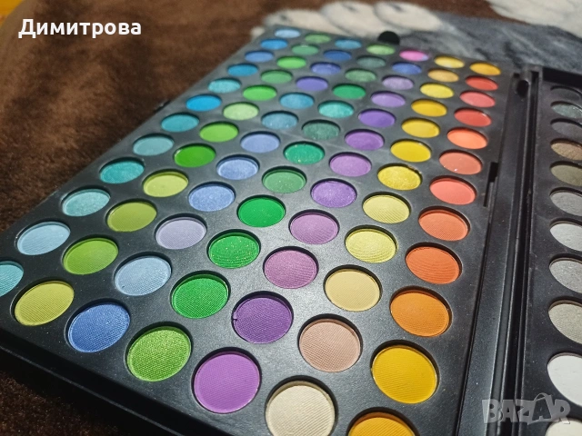 Голяма палитра сенки , снимка 3 - Декоративна козметика - 53499096