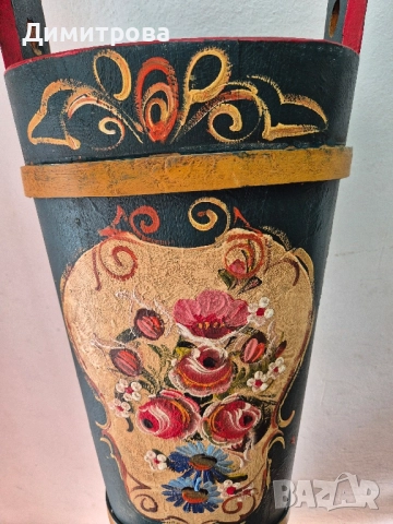 Дървен съд за чадъри/ декорация, снимка 12 - Декорация за дома - 52332840