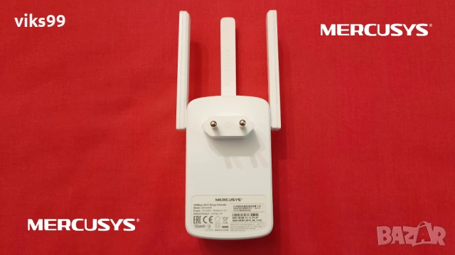 MERCUSYS MW300RE 300 Mbps Wi-Fi Удължител на обхват, снимка 4 - Колекции - 53121550