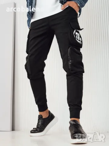 Мъжки карго панталони, 3цвята , снимка 2 - Панталони - 47567570