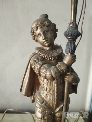 Стара настолна лампа арт деко, снимка 3 - Настолни лампи - 44822127