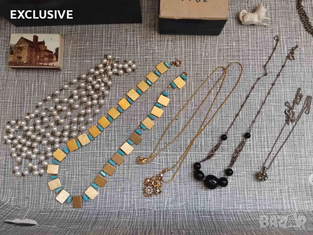 Куфар с бижута от англия! всичко по 10 лв!, снимка 5 - Бижутерийни комплекти - 52208412