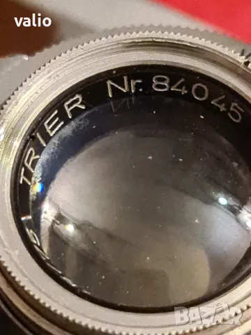 Foitzik Trier ретро немска филмова камера фотоапарат с мех , снимка 13 - Антикварни и старинни предмети - 49998605