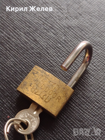 Малко катинарче с ключета работи перфектно състояние 41497, снимка 2 - Други стоки за дома - 44710259