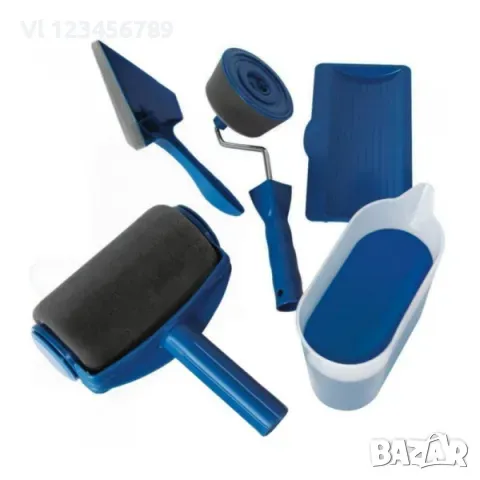 Валяк с контейнер за боядисване + удължител, снимка 4 - Други инструменти - 49751946