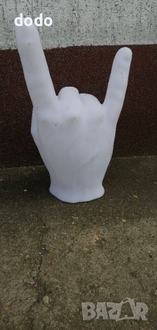 Светеща статуетка ръка символ хеви метъл, снимка 4 - Други - 40295470