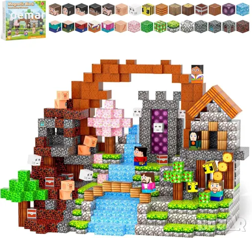 Magnetic Blocks 100 части приключенски сет Kryzomat