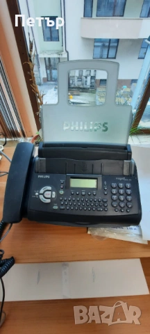 Факс pilips, снимка 3 - Стационарни телефони и факсове - 53425267