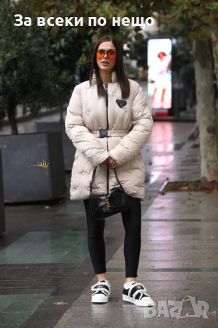 Prada Дамско Зимно Яке Прада - 2 Налични Цвята Код SK356, снимка 2 - Якета - 52668014