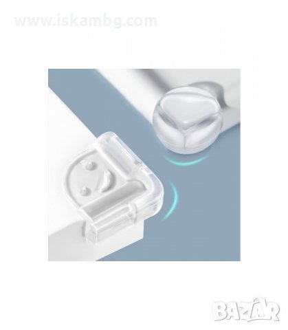 СИЛИКОНОВИ ПРЕДПАЗИТЕЛИ ЗА ЪГЛИ НА МАСА С УСМИВКА - КОД 3172, снимка 2 - Други стоки за дома - 33888558