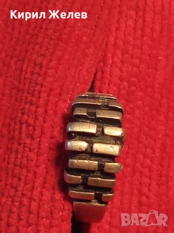 СТАР ОКСИДИРАН СРЕБЪРЕН НЕО-ГОТИЧЕСКИ СТИЛ ПРЪСТЕН МАЙСТОРСКА АРТ РАБОТА 25994, снимка 11 - Антикварни и старинни предмети - 35974545