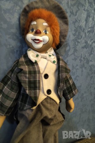 Двойка порцеланови клоуни ръчна изработка , снимка 10 - Колекции - 34067123