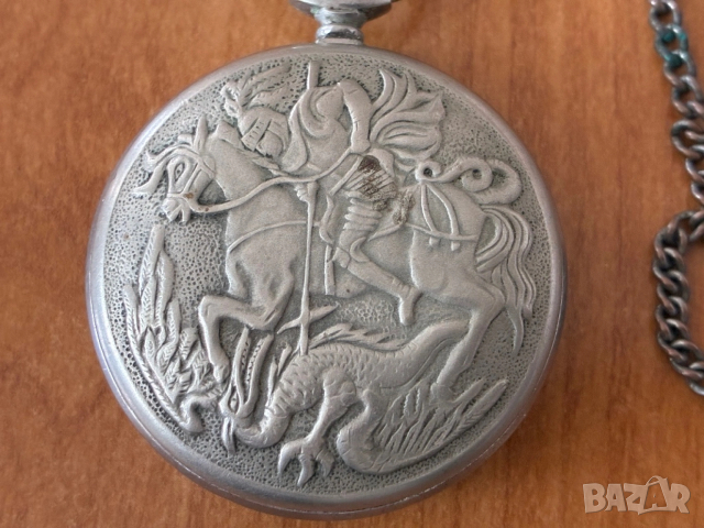 Часовник Молния, cal 3603 Св. Георги и змея , снимка 2 - Мъжки - 53724374