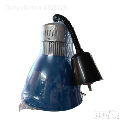 8бр/ LED висяща лампа DL219B – 30W топла светлина за плотове, острови и витрини (Ø250×H280 мм, синя), снимка 7 - Лед осветление - 53065281