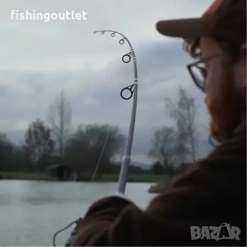Шаранджийска въдица, телекарп Daiwa Black Widow 3.60м 52 евро / 3бр - 135 евро !, снимка 7 - Въдици - 55879725