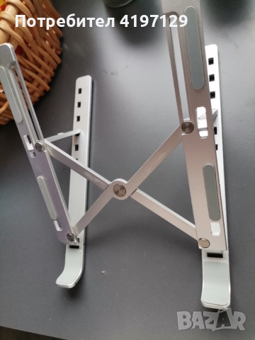 Стойка за лаптоп, снимка 3 - Лаптоп аксесоари - 51986342