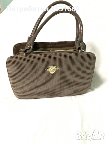 Стилна дамска чанта- тип куфарче, снимка 2 - Чанти - 53776926