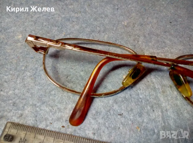 СТАРИ ДИОПТРИЧНИ ОЧИЛА ВИНТИДЖ МОДЕЛ с ПОЗЛАТЕНА РАМКА 47786, снимка 5 - Слънчеви и диоптрични очила - 47528569