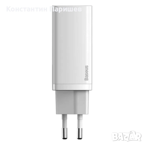 Захранване за бързо зареждане Baseus GaN 2 Lite Charger 65W, снимка 4 - Резервни части за телефони - 52164896