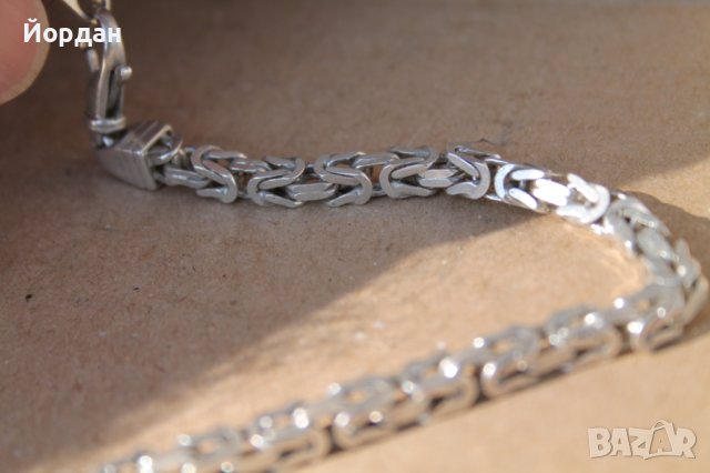 Италиански сребърен ланец, снимка 10 - Колиета, медальони, синджири - 41679392