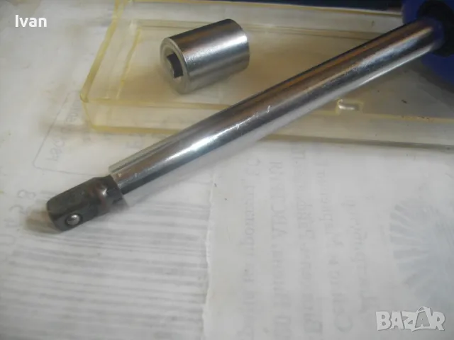 НОВА НЕМСКА РЕТРО ВИНТИДЖ ТРЕСЧОТЪЧНА ОТВЕРТКА С БИТОВЕ И ТОРСОВЕ ГЕДОРЕ КОМПЛЕКТ 16 БРОЯ ЧАСТИ, снимка 8 - Гедорета - 49765563