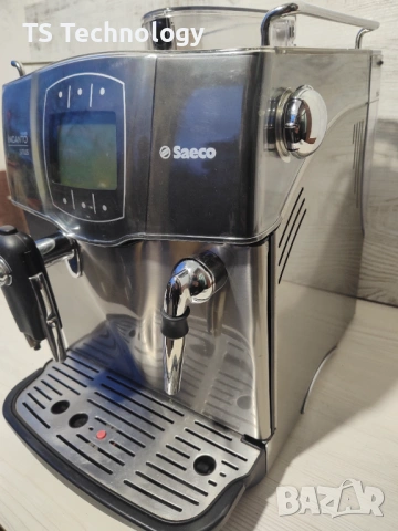 ГАРАНЦИЯ ! Saeco Sirius S-Class Touch / Кафеавтомат - робот, снимка 4 - Кафемашини - 53038908
