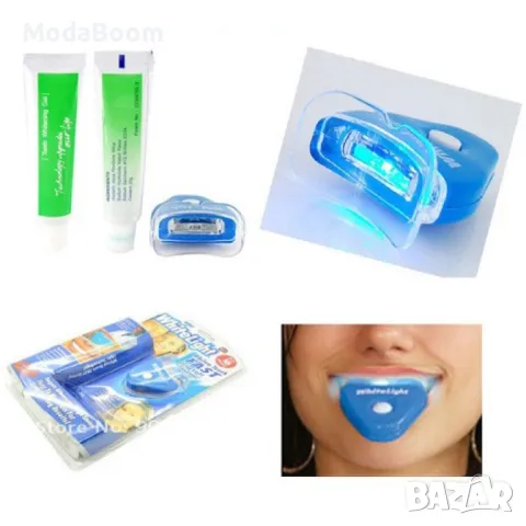 Сет за избелване на зъби White Light Tooth модел S 56, снимка 5 - Козметика за лице - 48504413