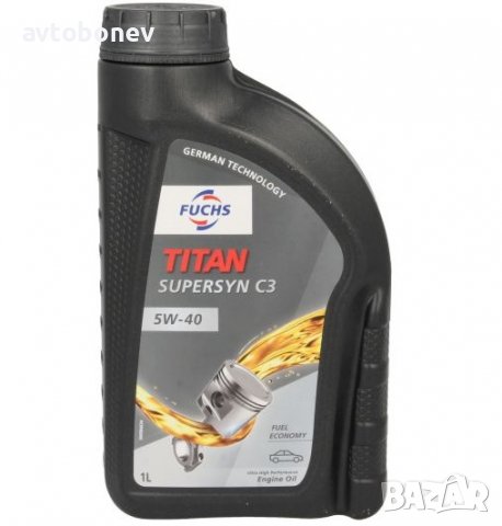 Синтетично двигателно масло FUCHS TITAN SUPERSYN C3-5W40, снимка 3 - Части - 30759207