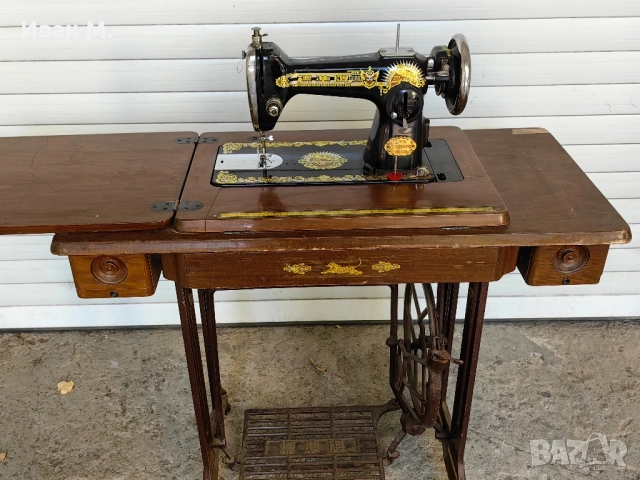 Ретро крачна шефна машина китайска , снимка 2 - Антикварни и старинни предмети - 52036335