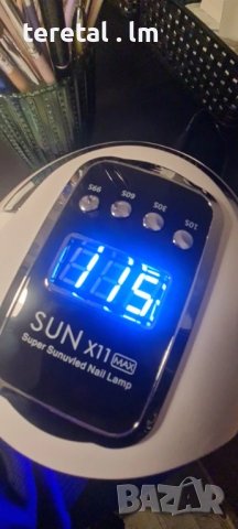  UV/LED лампа за Нокти SUN X11 MAX 132W, снимка 3 - Друга електроника - 39256863