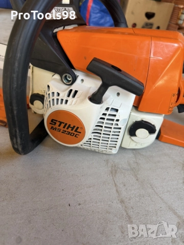 Stihl MS 230C С плавен старт, снимка 3 - Моторни триони/резачки - 55971236